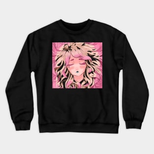 Unique Japanese Anime Changing Highlights to color of Crewneck Sweatshirt